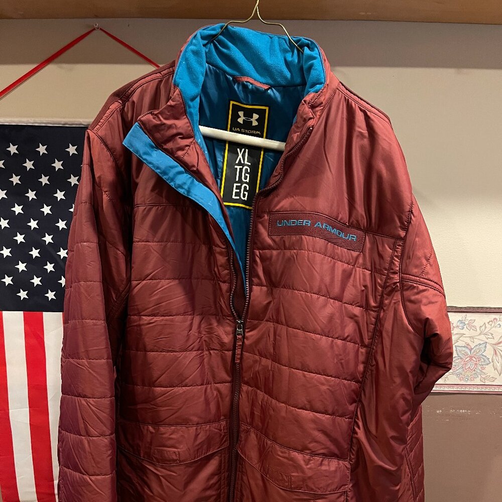 Under Armour UA Storm full zip jacket XL Maroon
